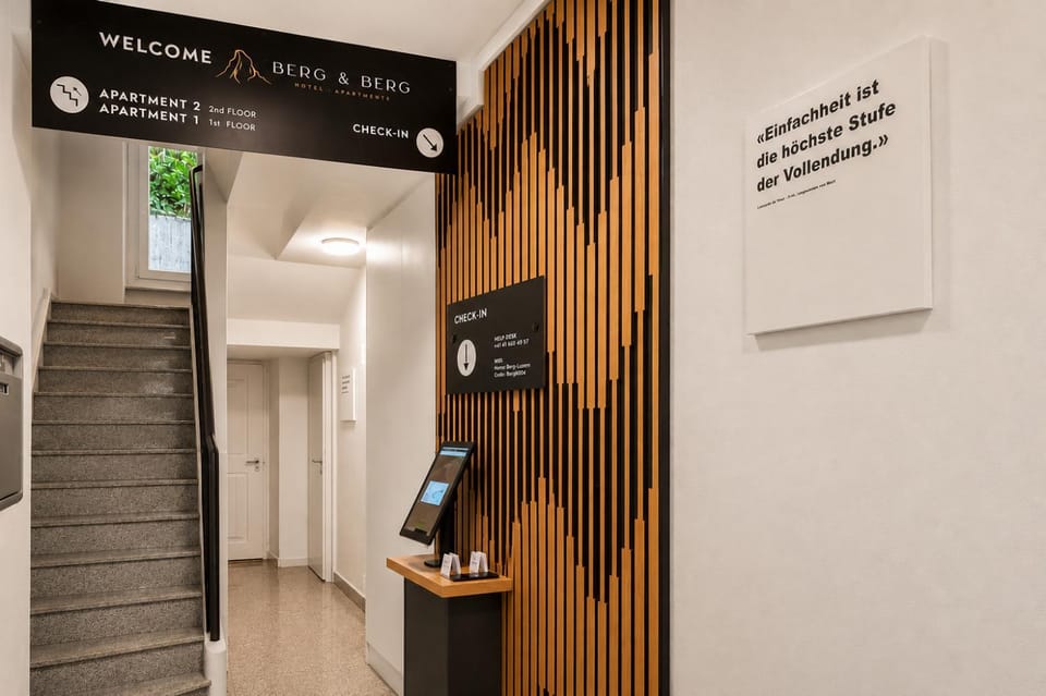 BERG & BERG Apartments - Luzern Self-Check-in Apartment in Lucerne