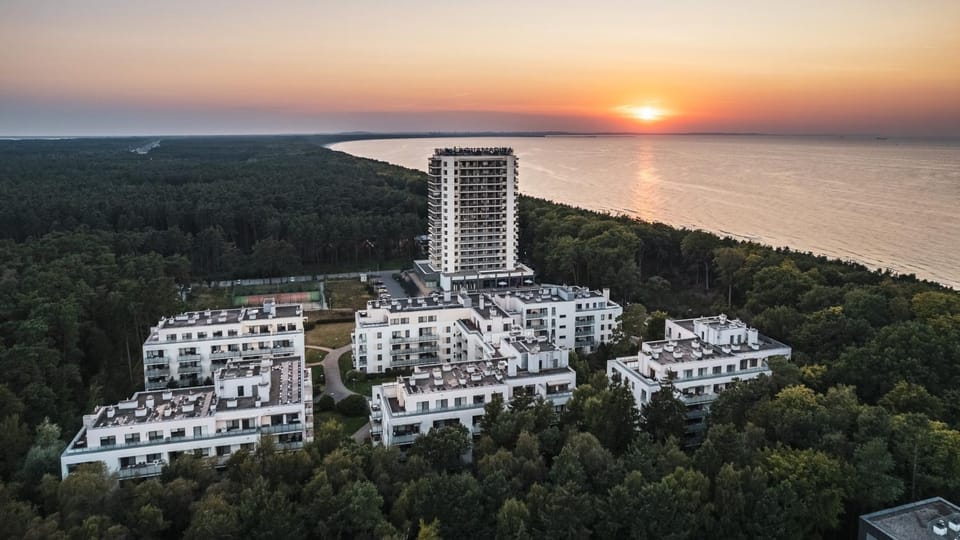 Property building, Natural landscape, Bird's eye view