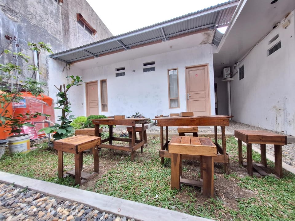 Property building, Patio, Garden view