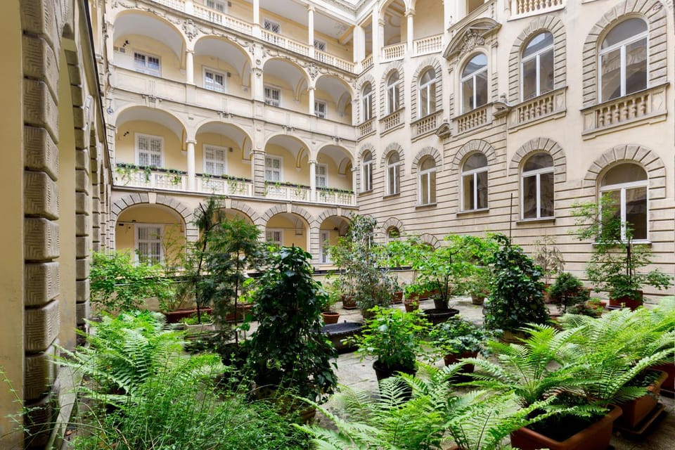 Property building, Garden, Garden view
