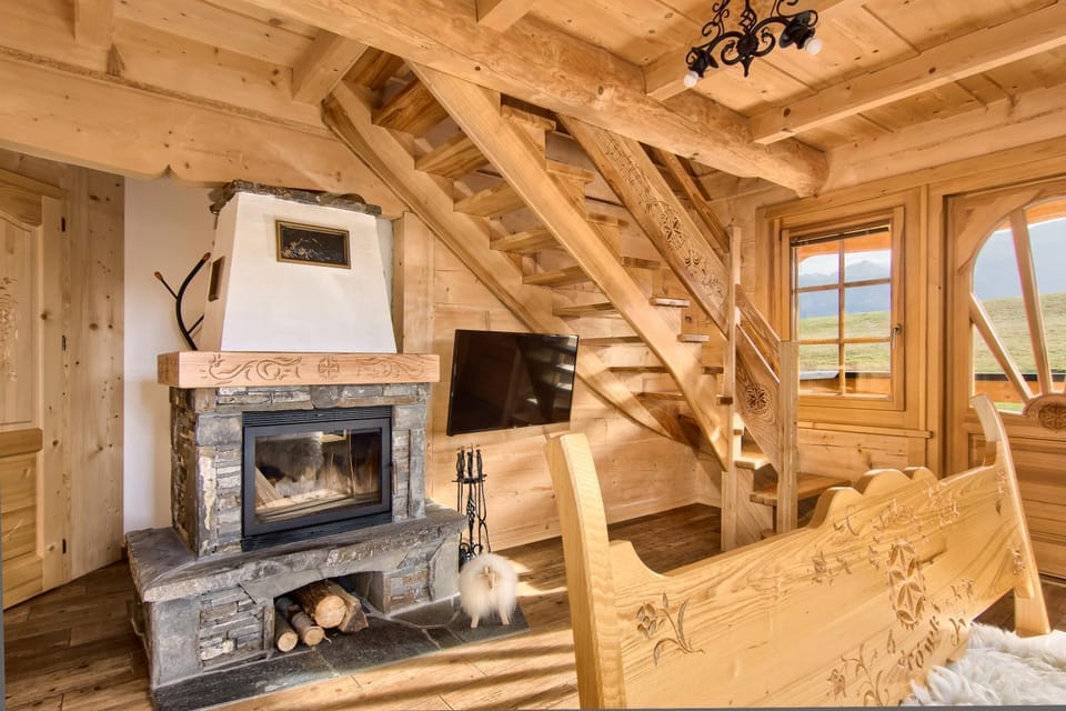 Góralskie Bacówki z widokiem na Giewont Chalet in Zakopane