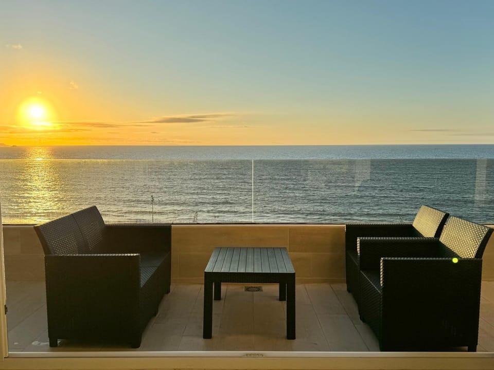 Sea view, Sunset