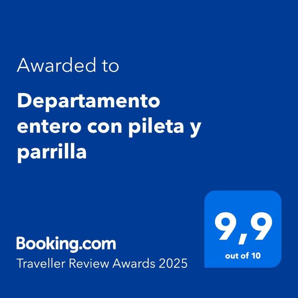 Súper lindo Departamento entero para 5 personas con pileta de uso común Apartment in Buenos Aires