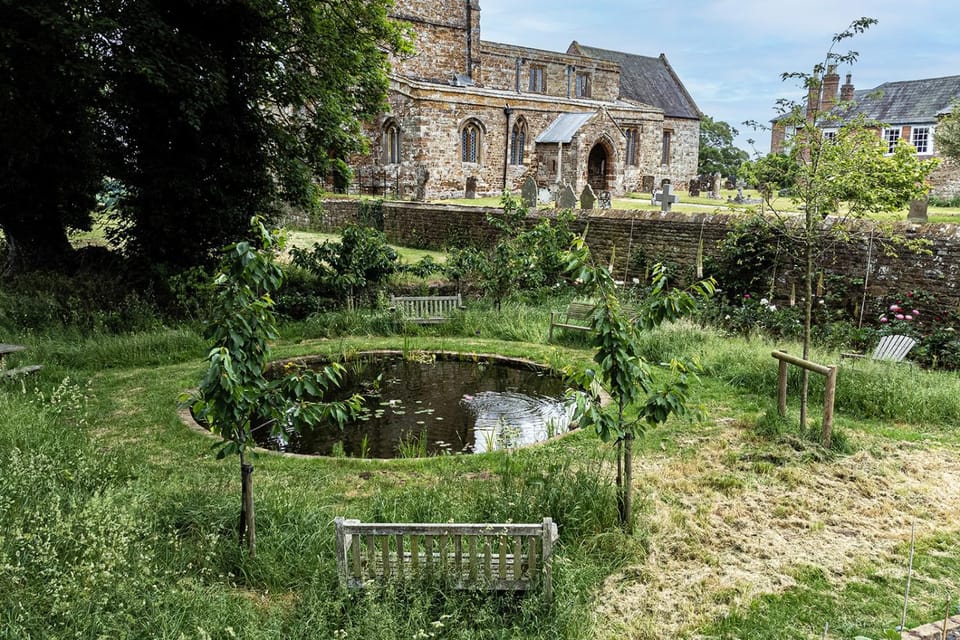 Natural landscape, Place of worship, Garden, Garden view