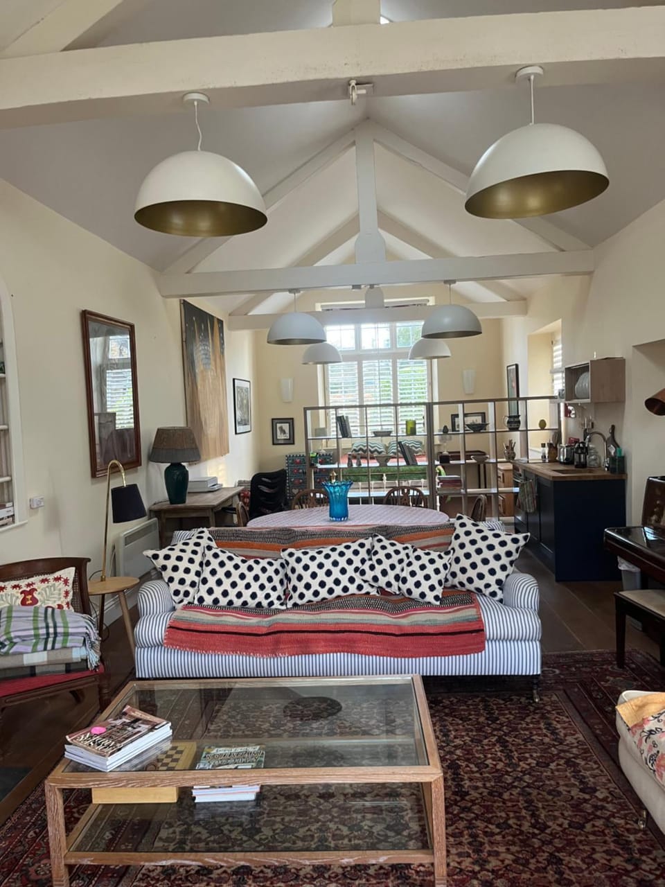 Library, Living room, Seating area