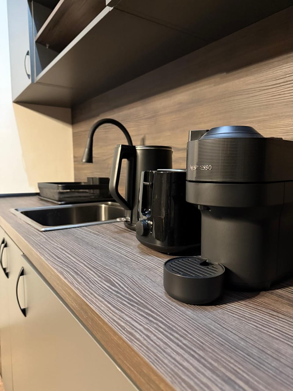 Coffee/tea facilities, Kitchen or kitchenette, toaster