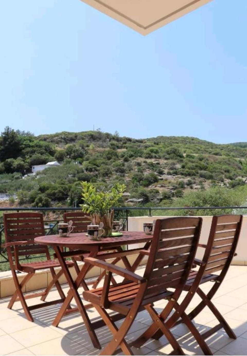 Patio, Balcony/Terrace, Mountain view