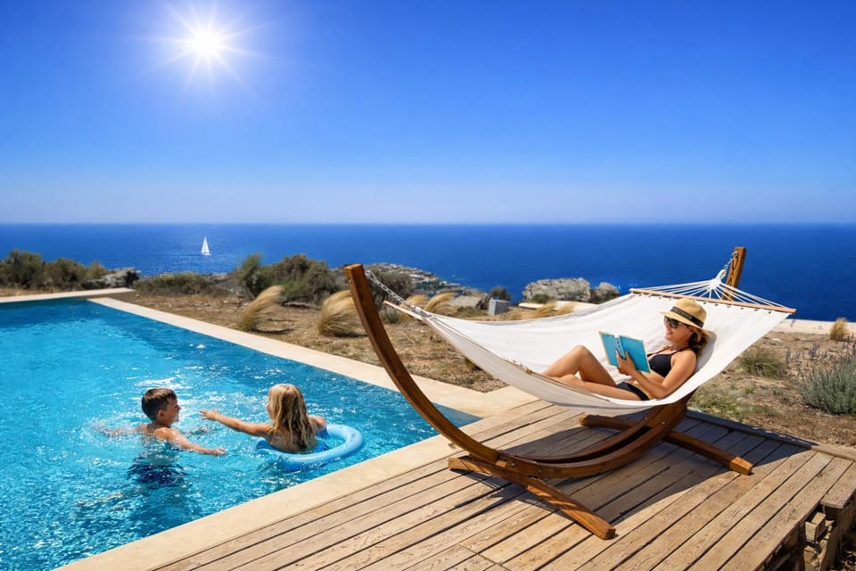 Sea view, Swimming pool