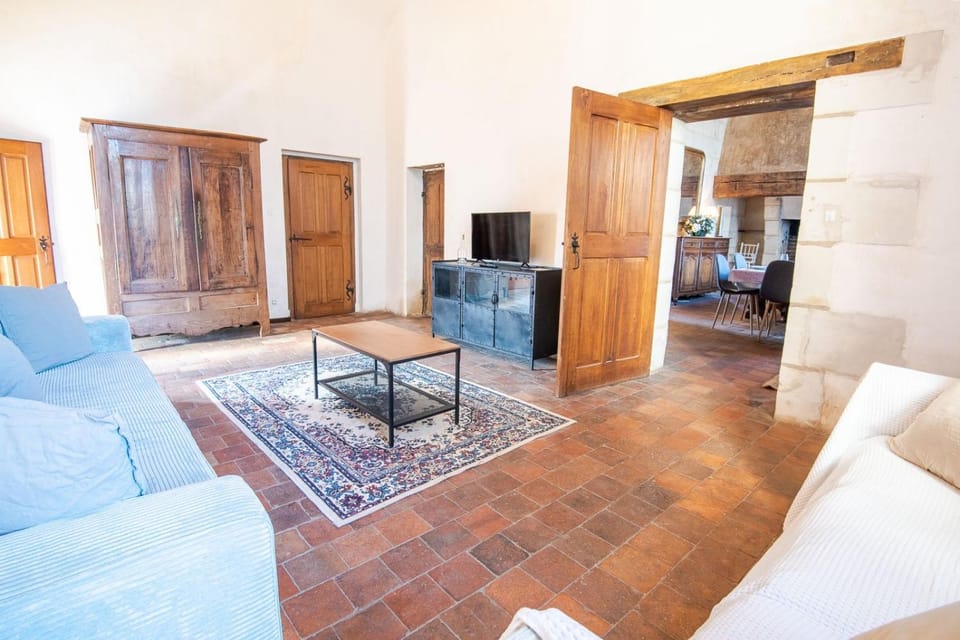 16th century hunting lodge - Château de Nitray Bed and Breakfast in Centre-Val de Loire