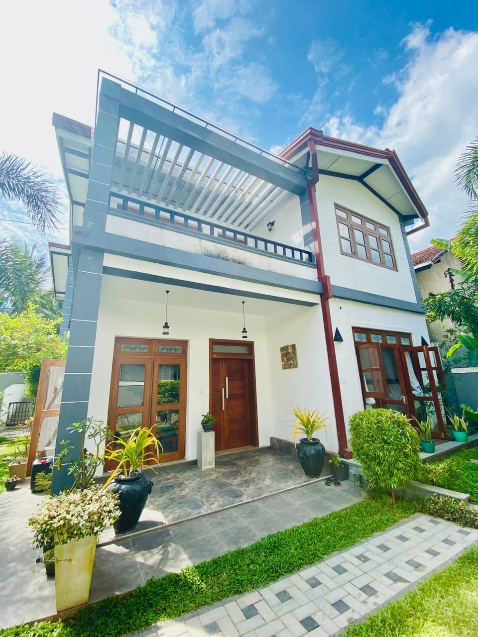 Property building, Garden