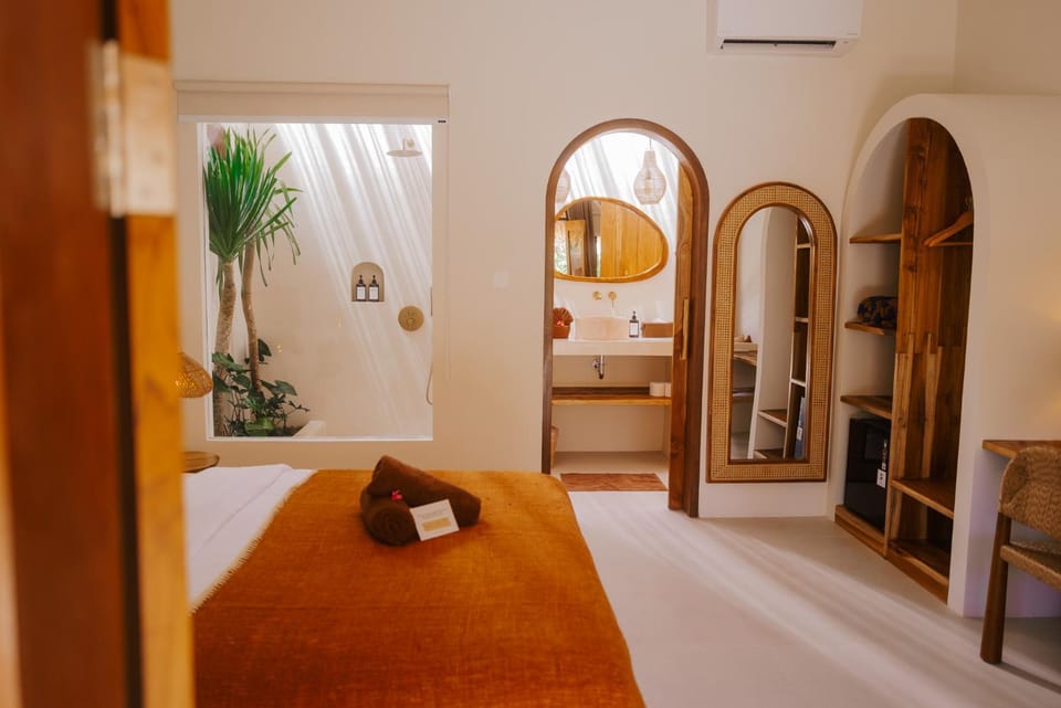 Bed, Photo of the whole room, Bedroom, towels, wardrobe