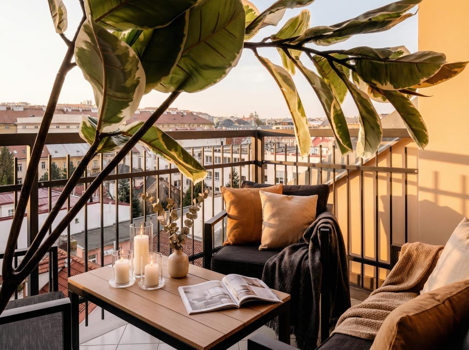 Day, View (from property/room), Balcony/Terrace, Seating area