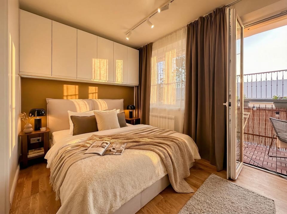 Bed, Balcony/Terrace, Bedroom