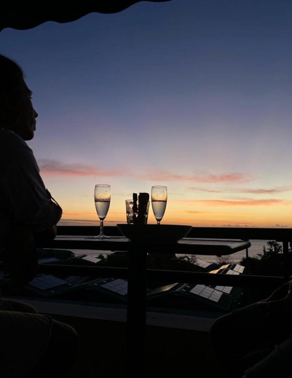 View (from property/room), Balcony/Terrace, Balcony/Terrace, Sea view, Sunset