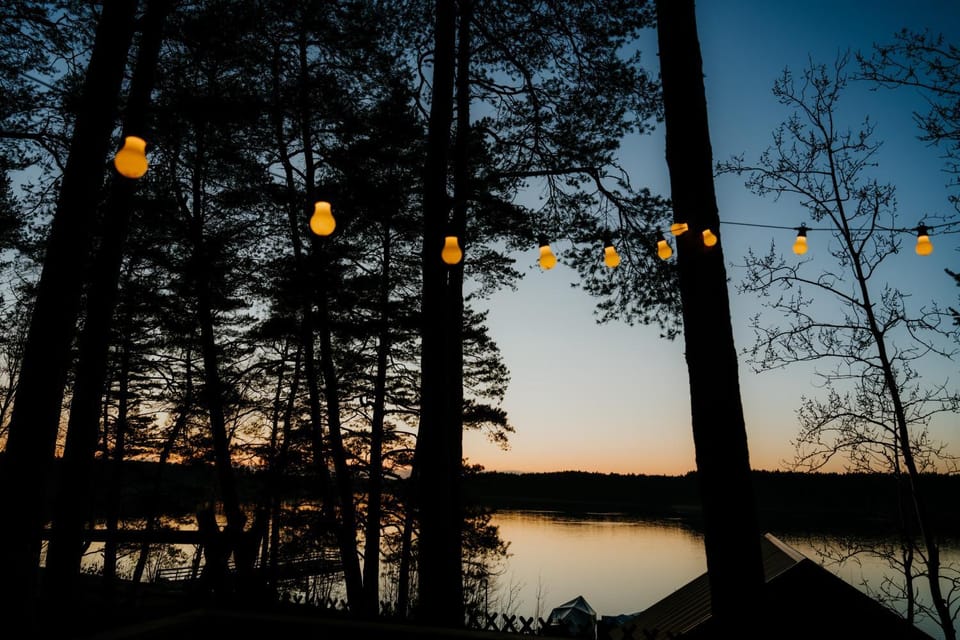 Natural landscape, Lake view, Sunset