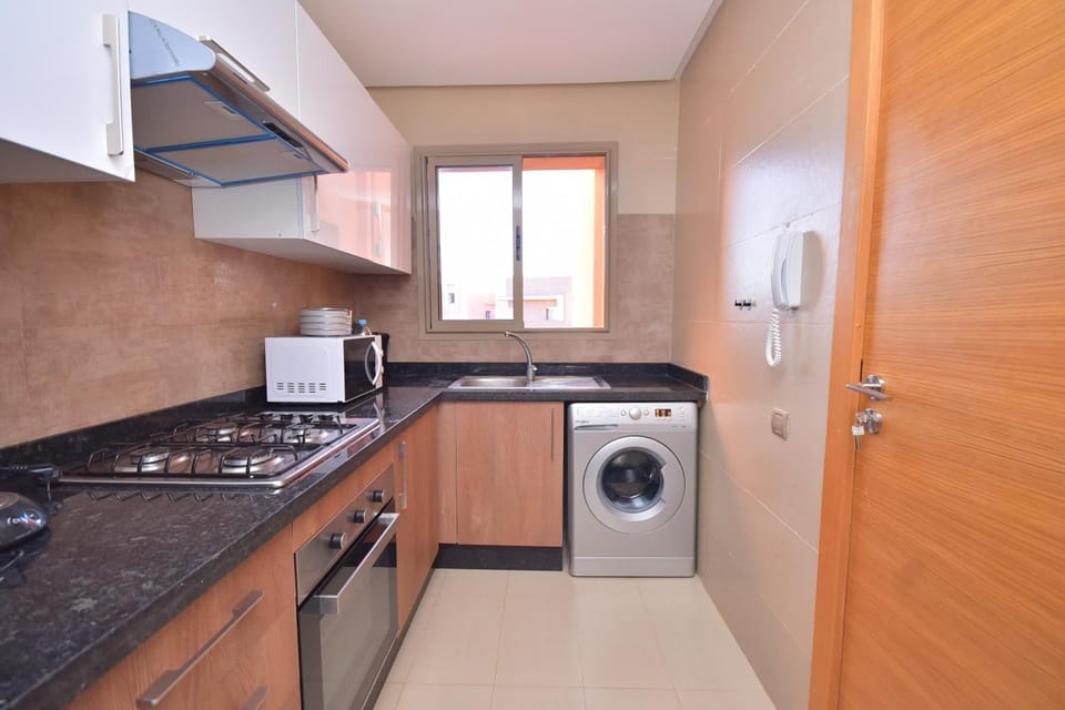 Vue Golf & Atlas Oasis de Prestige 5 min Aéroport Apartment in Marrakesh