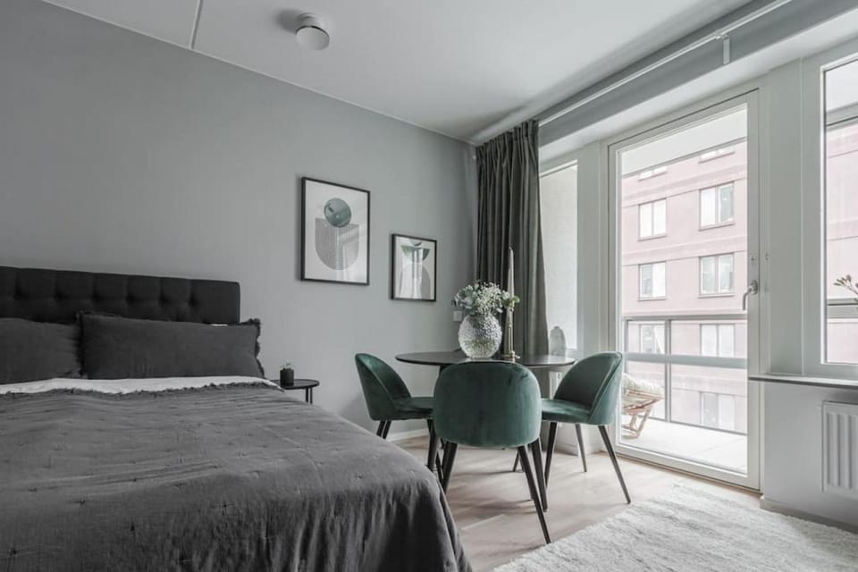 Beautiful and cozy Studio in a New building Apartment in Solna