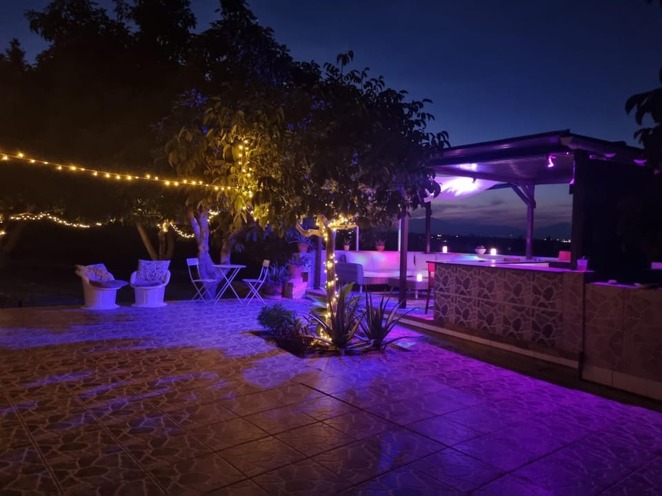 Patio, Night, Lounge or bar
