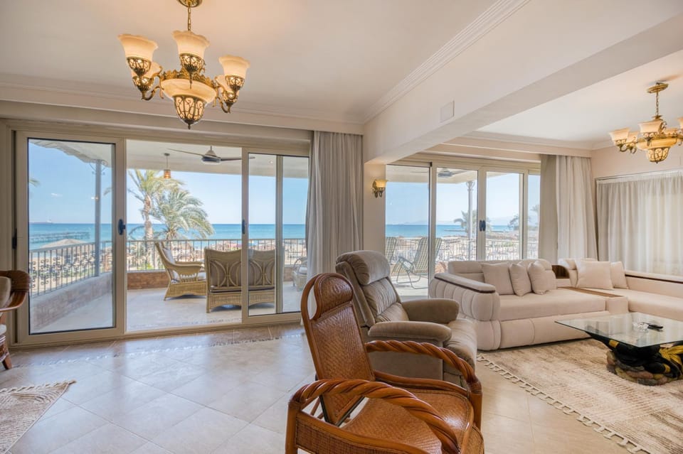 3BR Beach Front Chalet On RedSea Chalet in Egypt
