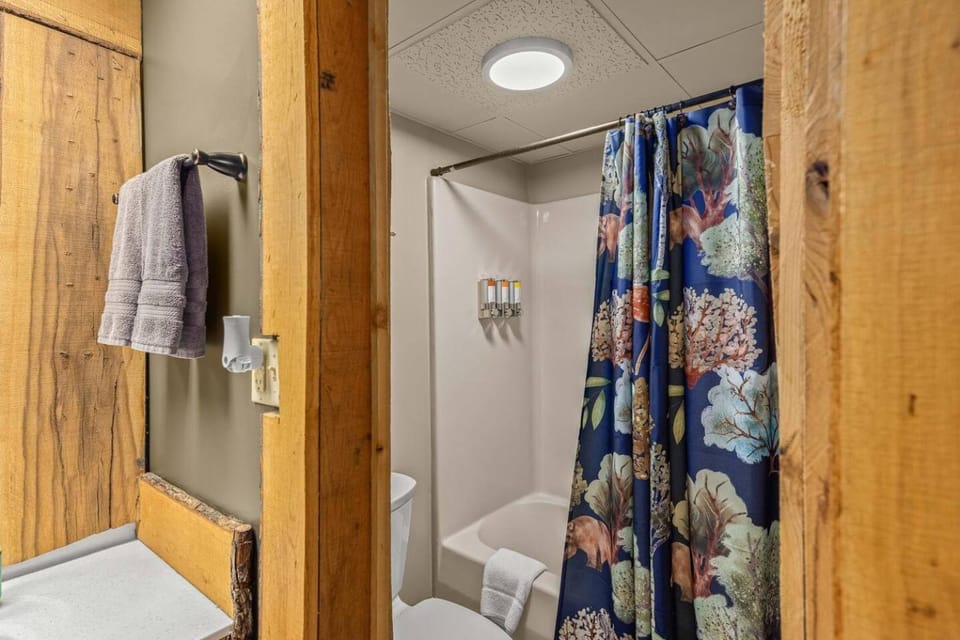 Stonegate Lodge Fire Pit 50in TV Salt Water Pool Fast Wi-Fi Room #301 Apartment in Eureka Springs