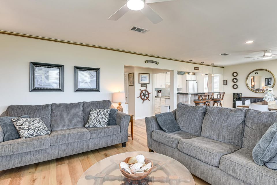 Gulf Coast Views: Waterfront Surfside Beach Home! House in Brazoria County