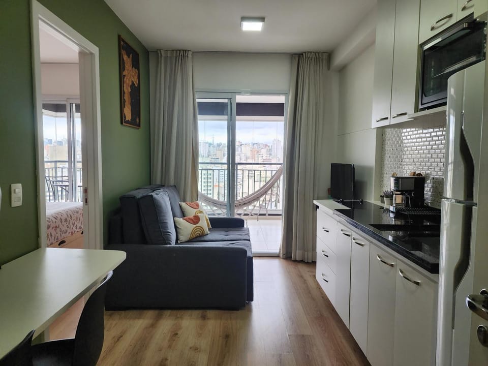 FLAT COM VISTA INCRIVEL EM CONDOMINIO DE LUXO Apartment in Sao Paulo City