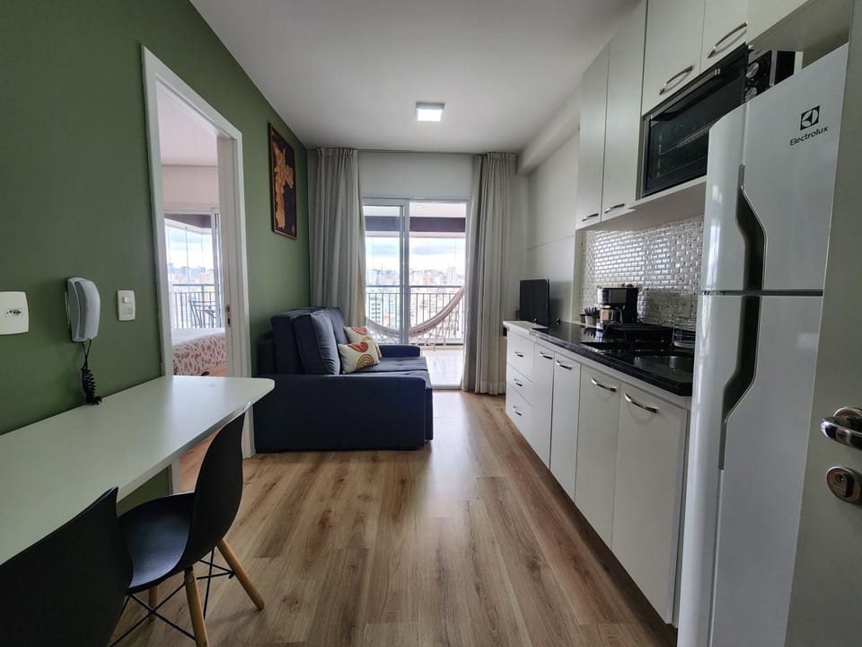 FLAT COM VISTA INCRIVEL EM CONDOMINIO DE LUXO Apartment in Sao Paulo City