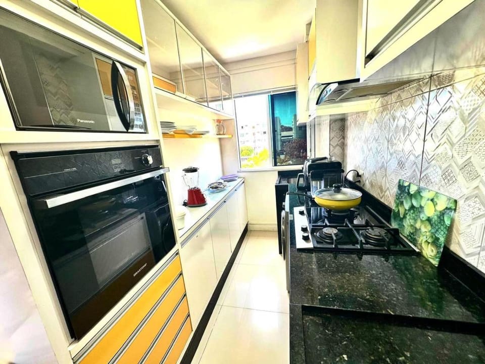 Kitchen or kitchenette, oven, stove