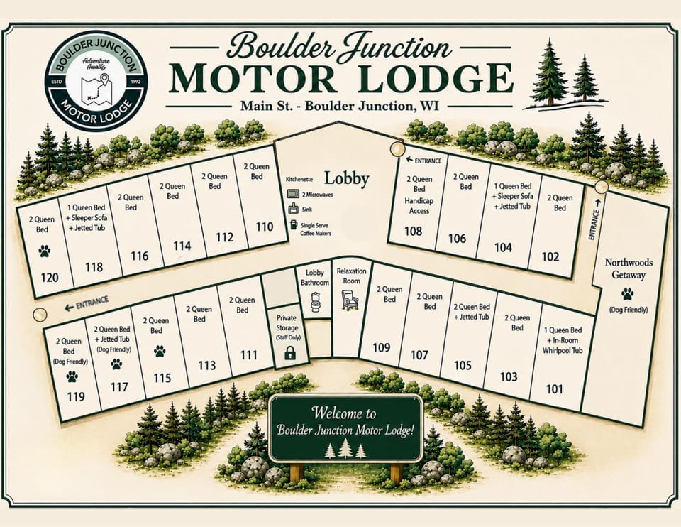 Boulder Junction Motor Lodge Apartment in Boulder Junction