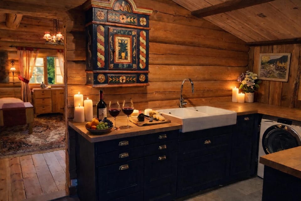 Kitchen or kitchenette, dishwasher, stove, washing machine, kitchen, kitchen