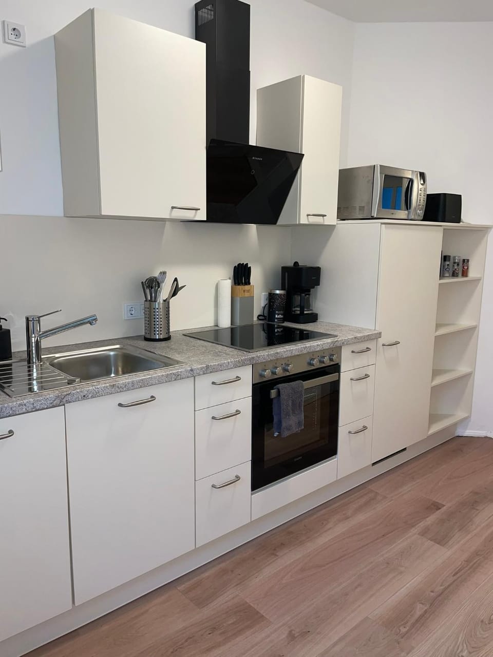 Kitchen or kitchenette, kitchen