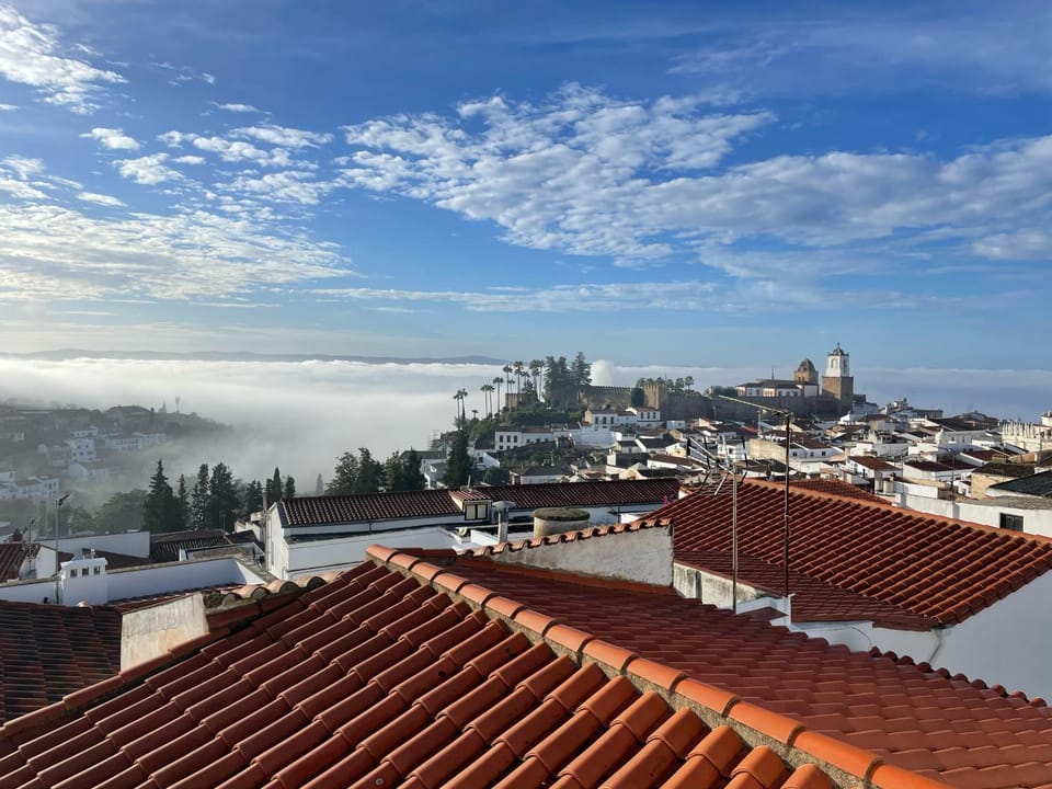 Day, Natural landscape, City view, Mountain view