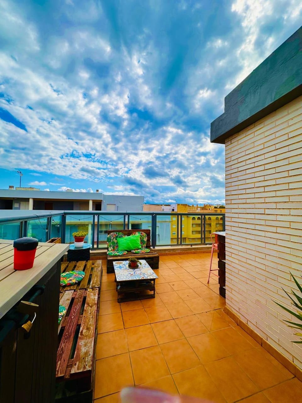 Night, Summer, Balcony/Terrace, Balcony/Terrace, Sea view