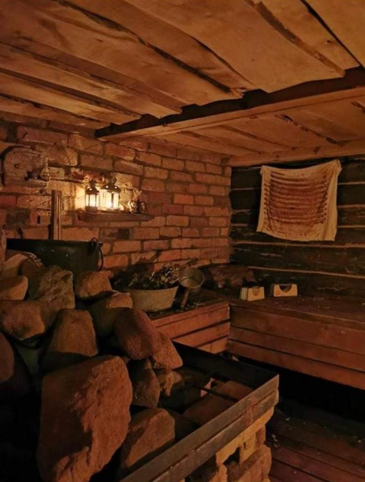 Sauna, flat iron