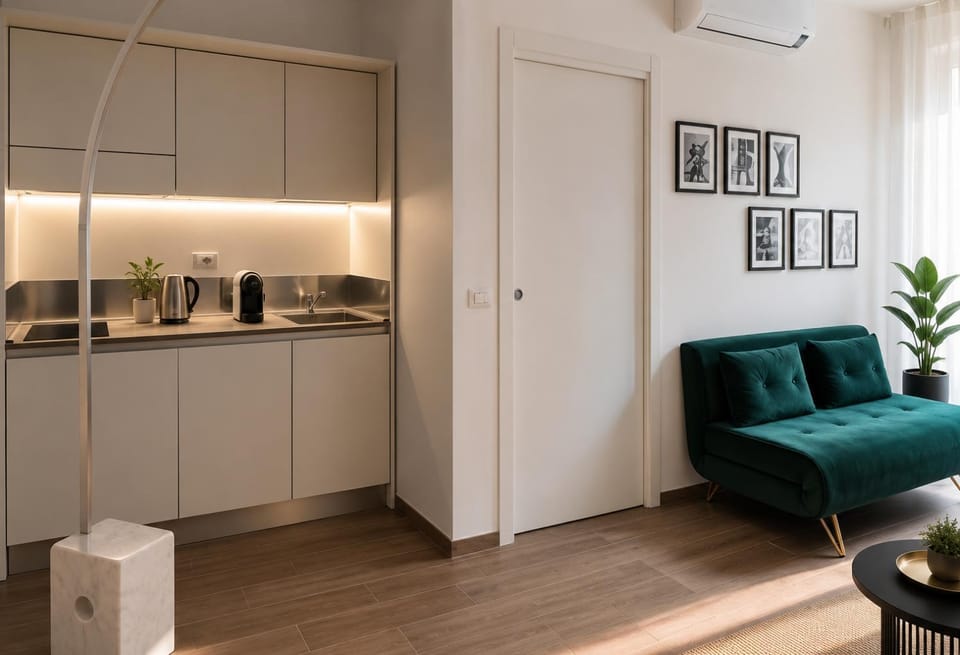 Kitchen or kitchenette, Seating area