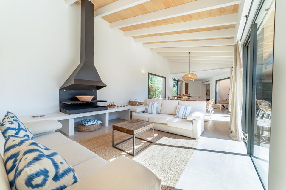 Playa y relax en villa CAN RIERRA "S'hort des Frares des Trenc" Villa in Migjorn
