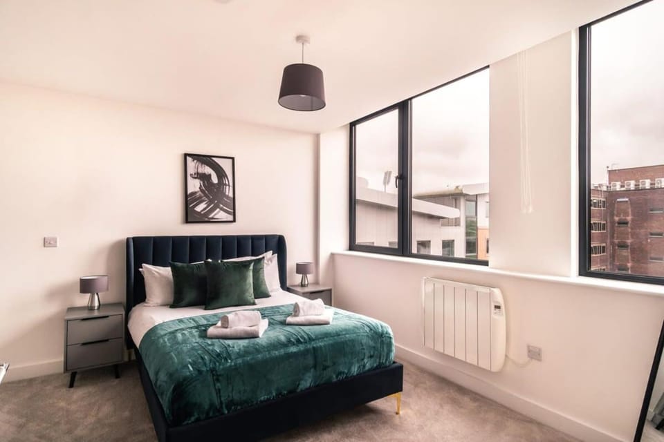 StayZeni, Alexandra Rise Manchester Cool 1 Bed Apartment in Stretford