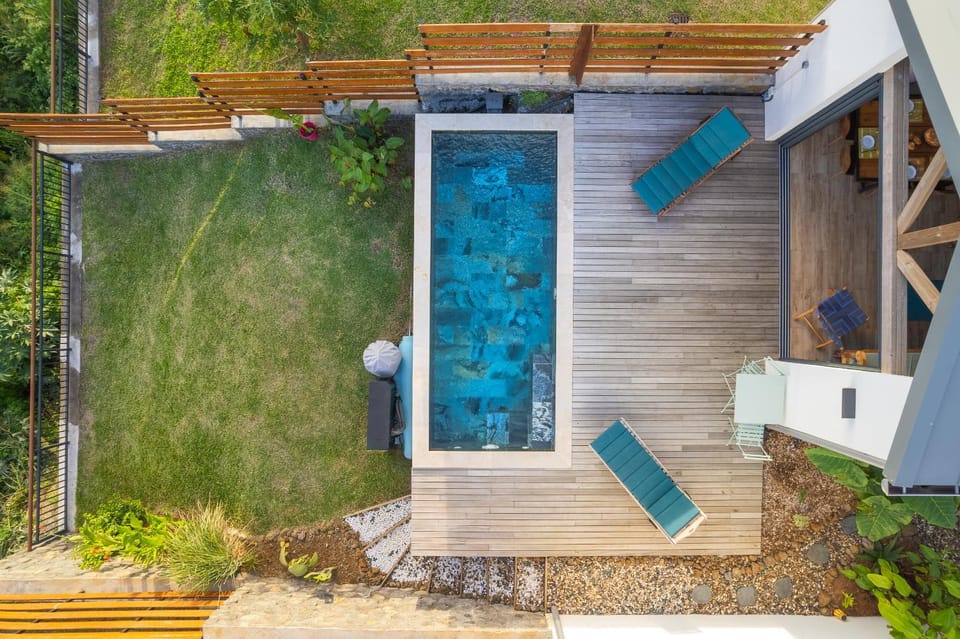 Patio, Garden, Garden view, Swimming pool