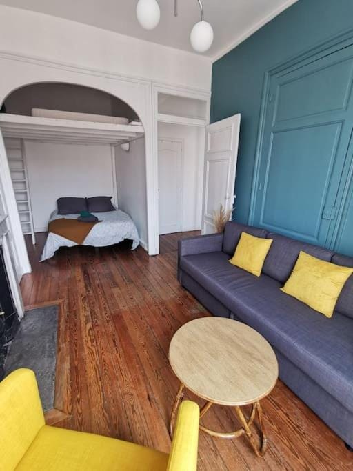 Grand T1 Bis Charme de l'ancien ProxGare/Métro/Bus Apartment in Villeurbanne