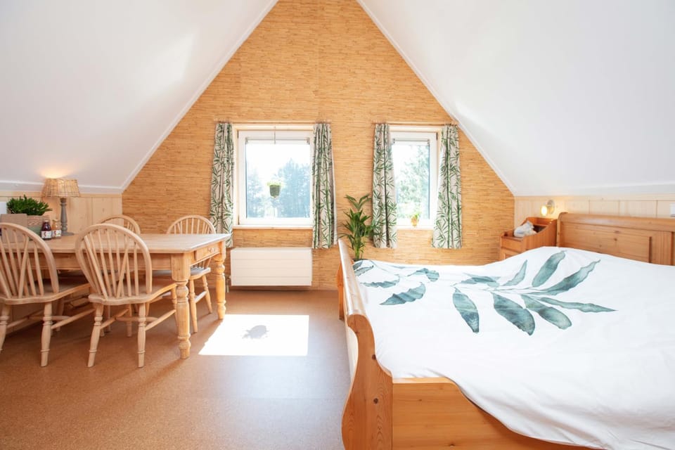 Bed, Photo of the whole room, Seating area, Bedroom