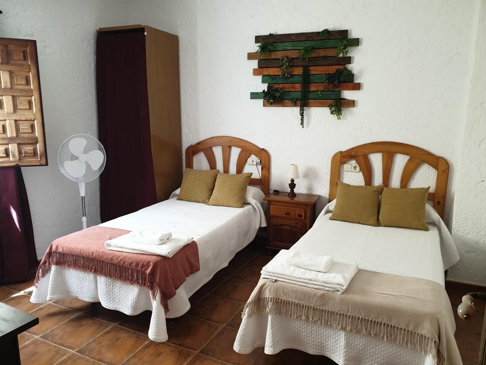 Bed, Photo of the whole room, Bedroom, towels, wardrobe