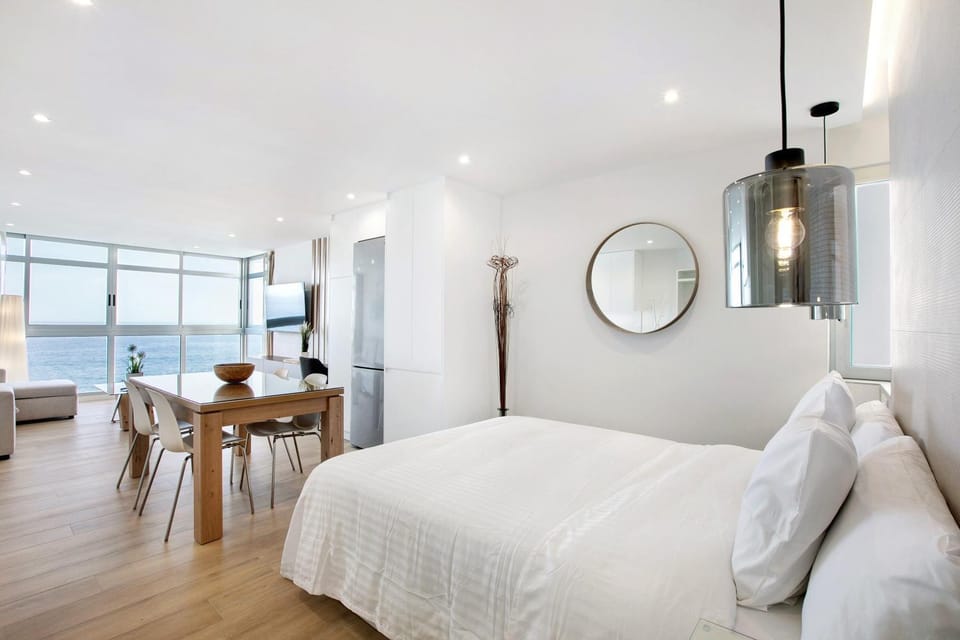 Property building, Living room, Bedroom