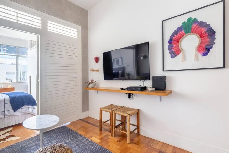 CurtaCopacabana: 1qto, estiloso, 400MB, 5min praia Apartment in Rio de Janeiro