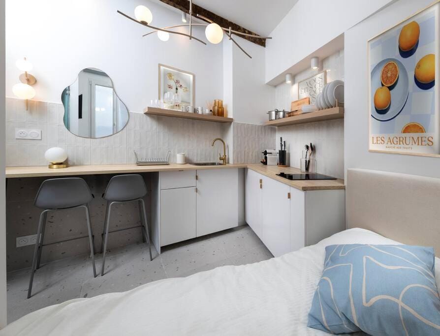 Unique Old Town Designer Studio Apartment in Nice