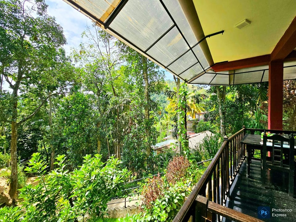 Day, View (from property/room), Balcony/Terrace, Garden view, Mountain view