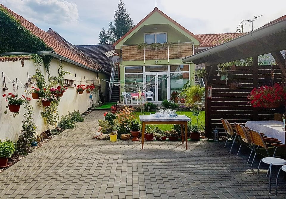 Property building, Patio