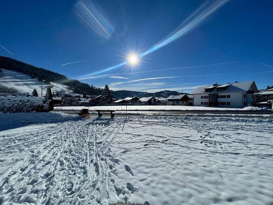 Natural landscape, Winter, Mountain view