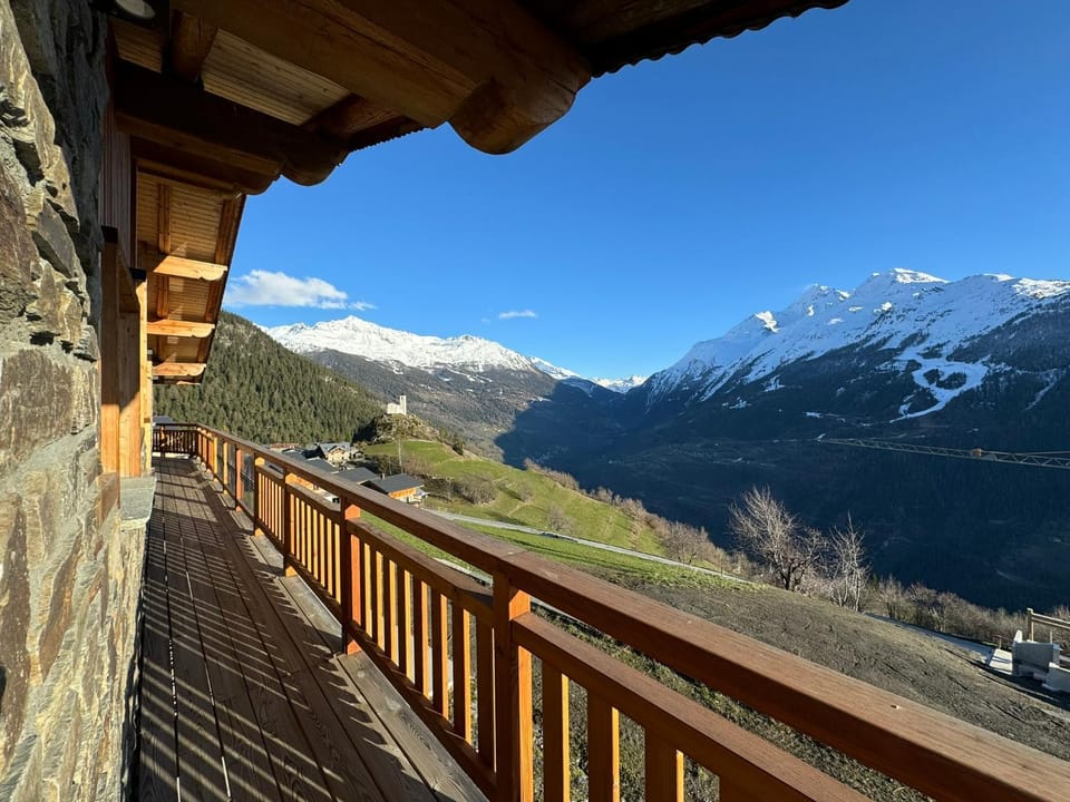 Natural landscape, View (from property/room), Balcony/Terrace, Mountain view