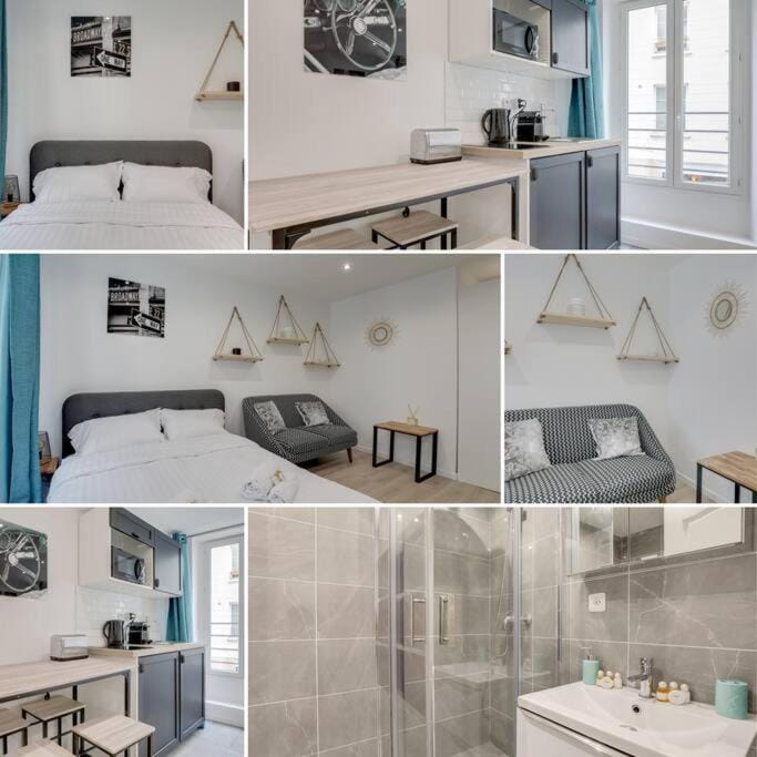 Imhost 9 - lovely Studio Paris, Montorgueil/Marais Apartment in Paris