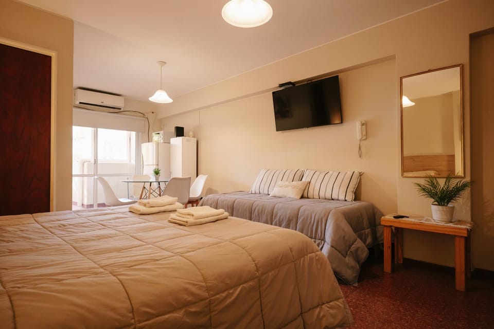 Bed, TV and multimedia